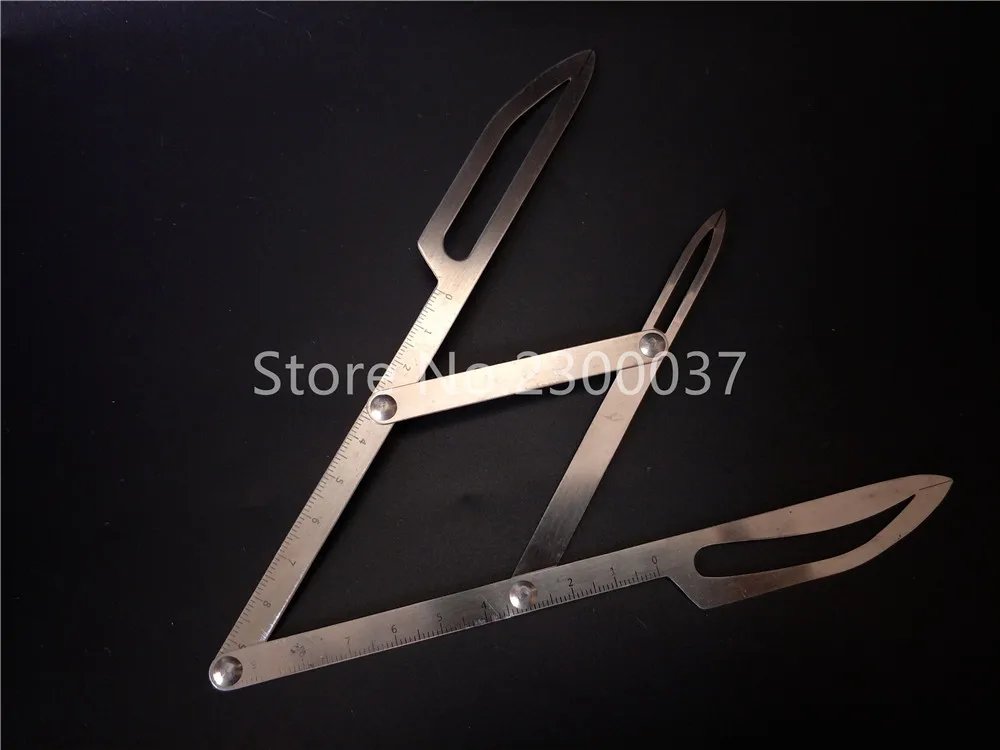1Pcs Permanent Makeup Measure Tool Microblading Tattoo Pen Kit Golden Ratio Divider Stainess Steel Guide Ruler for Beginner | Красота и