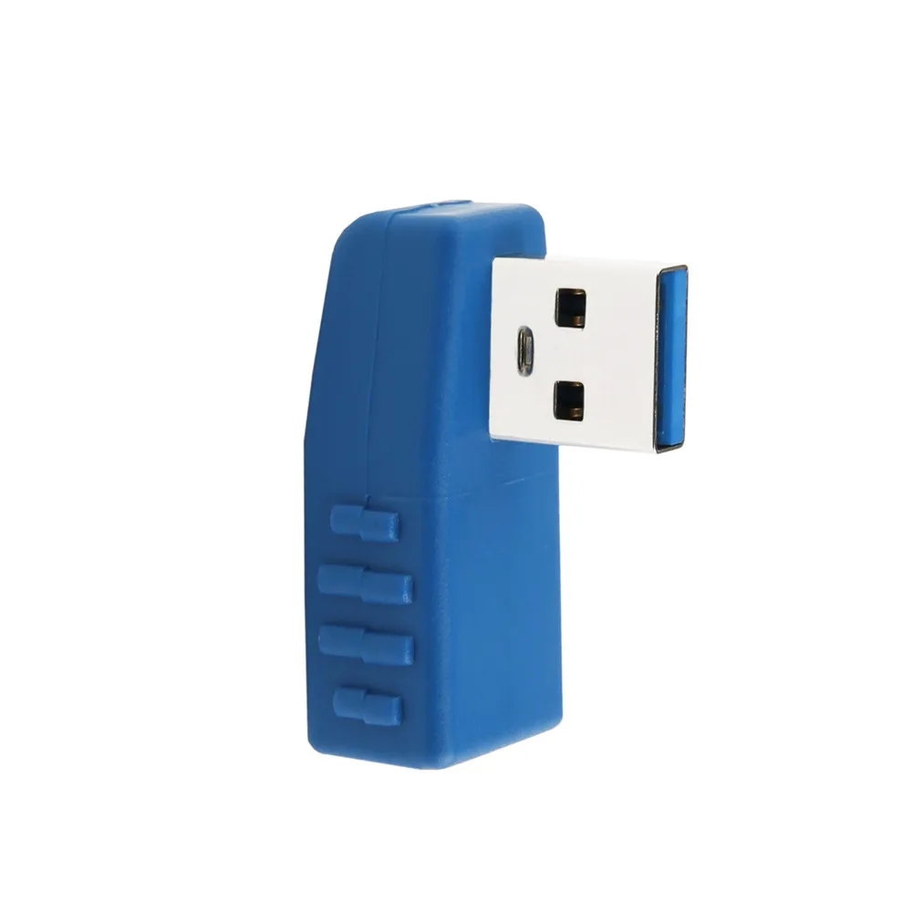 10 шт./лот 90 градусов вертикальный левый правый вниз Угловой USB 3 0 штекер гнездо M/F