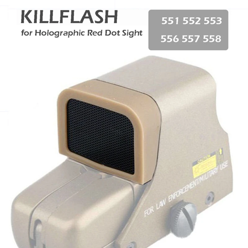 Killflash защитный чехол для 551 552 553 556 557 558 голографический прицел Охотничьи