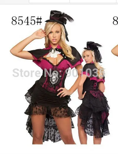 

FREE SHIPPING Sexy Witch Vampire Costume for Masquerade Party Halloween Cosplay Costume Adult