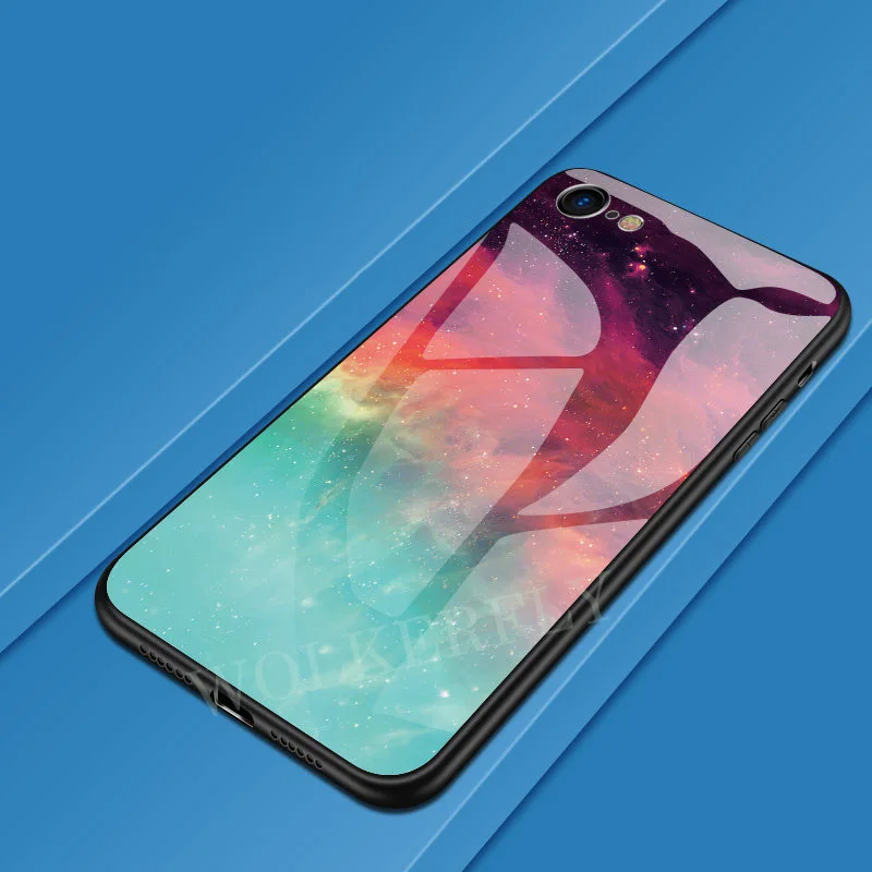 1 Пространства Стекло чехол для samsung Galaxy A50 A70 A40 A60 A30 A20 A10 M10 M20 S8 S9 S10 J4 J6 плюс J8 A9 A8 A6 A7 примечание 9 8 - Цвет: 1