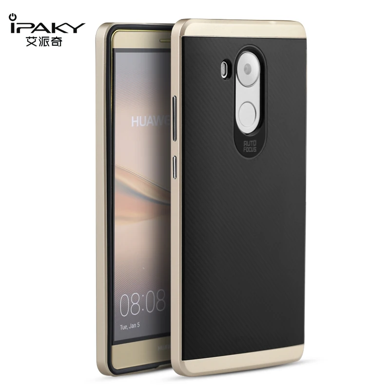 Оригинальный iPaky для Huawei Mate 8 чехол TPU + PC гибридный двойной слой задняя крышка Coque с