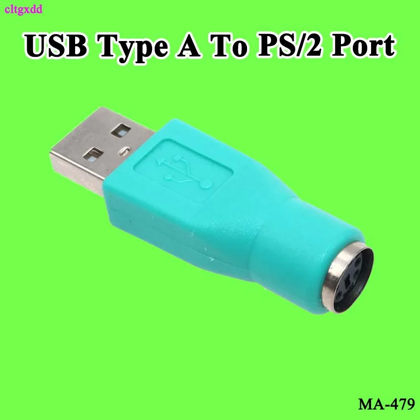 Cltgxdd 2019 USB тип A гнездо к PS/2 порта Мужской адаптер конвертер клавиатуры мыши