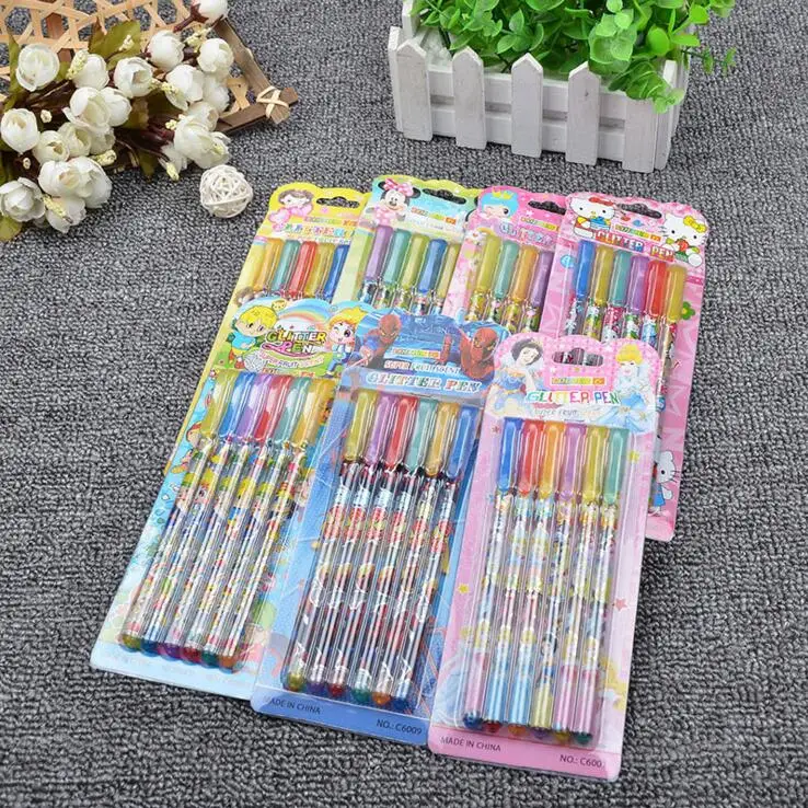 Разогрейте различные узоры 24 цветные карты установленный Хайлайтер/фонарик