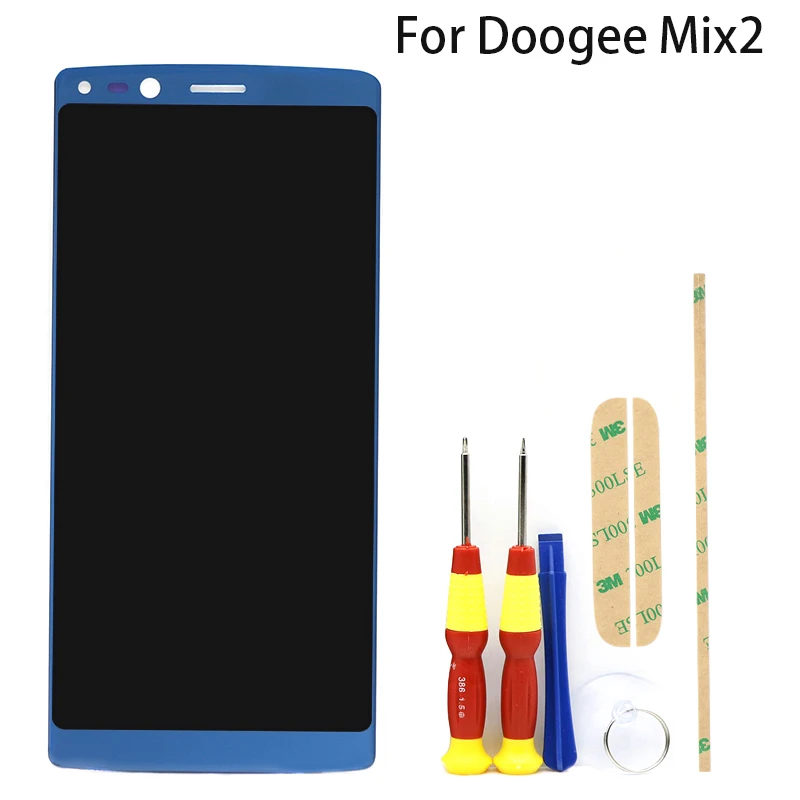 Для Doogee Mix 2 lcd дисплей и сенсорный экран 5,99 дюймов Для Doogee Mix 2 Аксессуары для мобильных телефонов с инструментами
