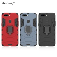 for oppo r11s case magnetic finger ring kickstand hard bumper phone case for oppo r11s cover for oppo r11s 6 01 funda youthsay