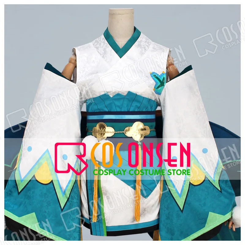 Костюм для косплея COSPLAYONSEN Onmyoji Hotarugusa полный комплект костюм взрослых новый
