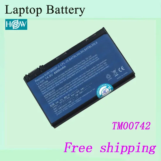 Аккумулятор TM00742 для ноутбука Acer Extensa 5210 5220 5230 5420 5610 5620 5620Z 5630 5630G 7220|laptop battery|grape34