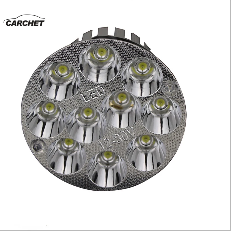CARCHET 12 80V универсальный мотоцикл 8 светодиодный светильник для головы