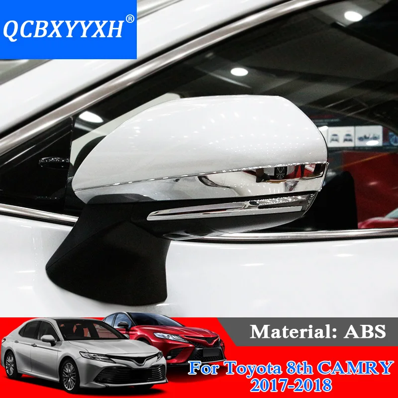 Лента для зеркала заднего вида с блестками Toyota Camry 2017 2018 2 шт. | Автомобили и