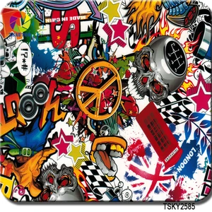 Free shipping TSAUTOP holographic water transfer printing film 0.5m x 2m/10m wholesale hydrographic film wdf9095