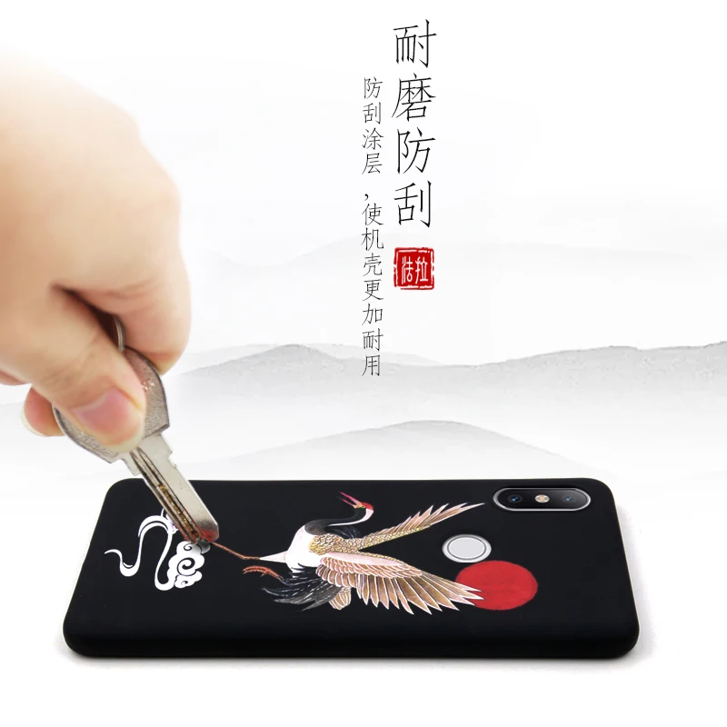 

Great Emboss Phone case For XIAOMI Mi Note 10 CC9 Pro,MI9Lite CC9, A3 CC9e cover Kanagawa Waves Carp Cranes 3D Giant relief case
