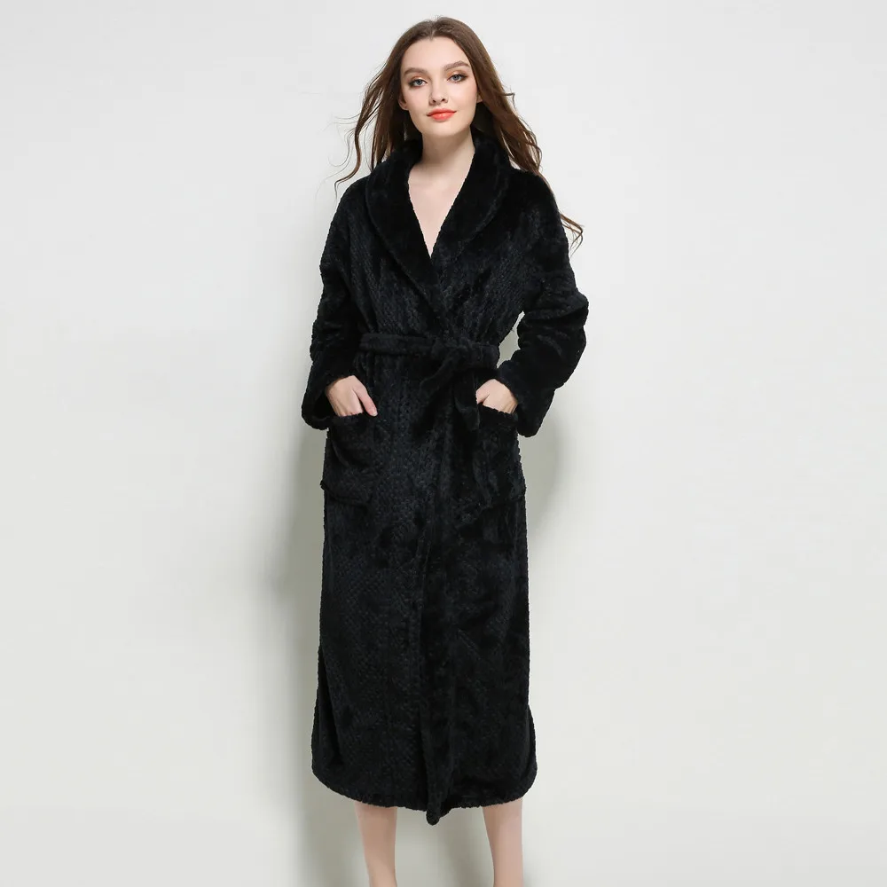 Женское термобелье Warme Kleding длинное утепленное из кораллового флиса большой