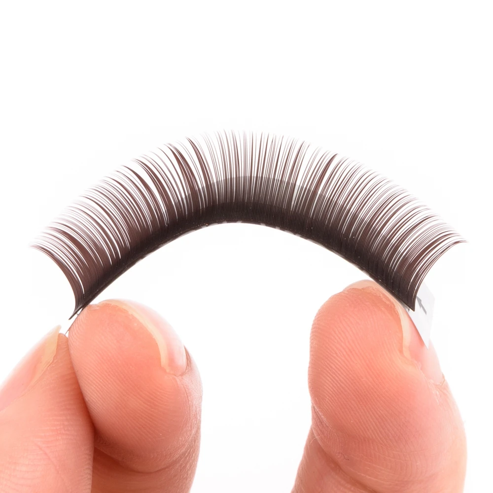 GLAMLASH Премиум Коричневый Темно-коричневый наращивание ресниц индивидуальный коричневый искусственный норковый шелк накладное наращивание ресниц макияж cilios