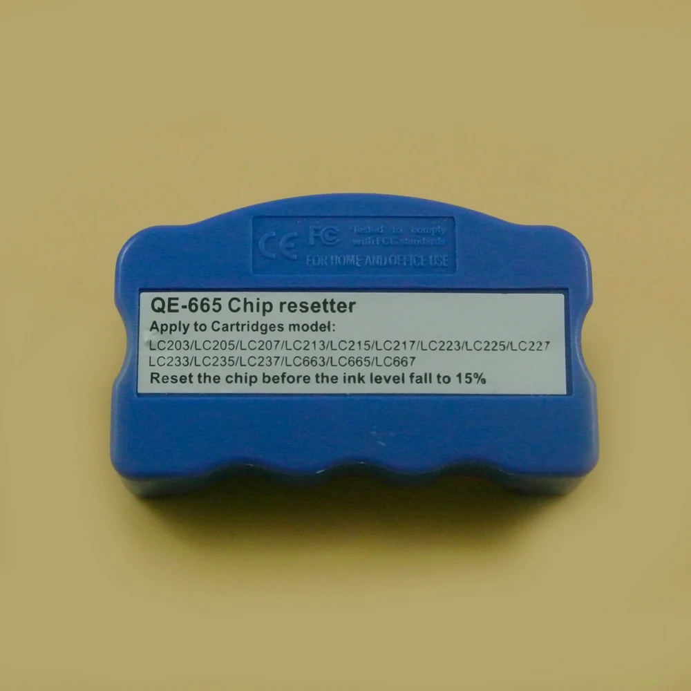 QE 565 LC203 LC205 LC207 совместимый чип Resetter для Brother MFC J4320 J4420 J4620 J5520 J5620 J5720 LC 203 205
