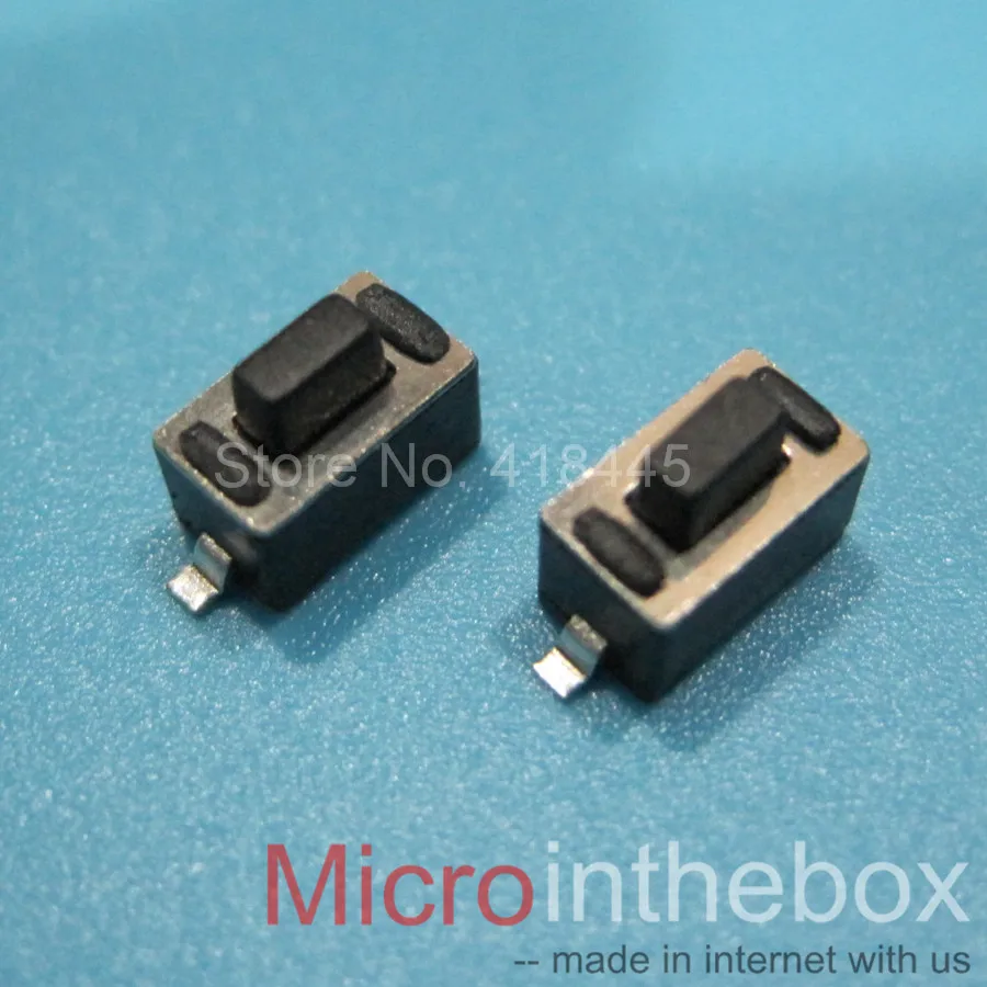 Переключатель Tact 3x6x4 3 SMD 1000 шт./катушка 2-контактный кнопочный переключатель smd для