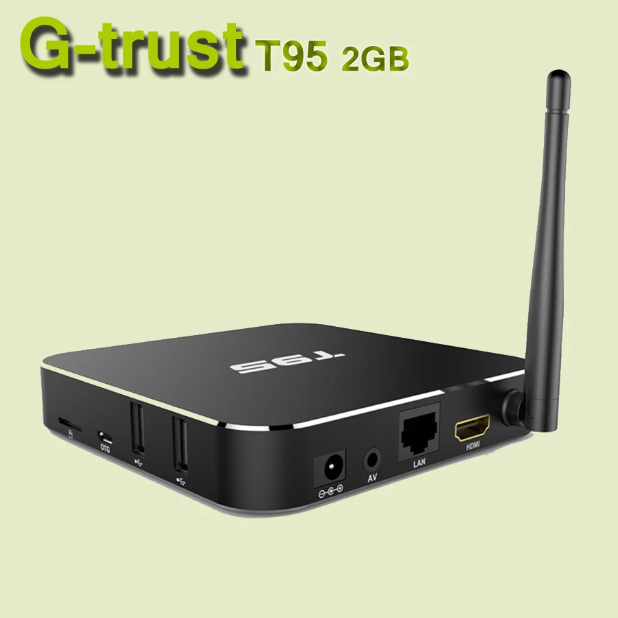 5 ШТ. T95 2 ГБ 8 Металлический Корпус S905 Amlogic Quad Core Andorid 5.1 TV BOX 2.4 Г/5 ГГц Dual WiFi 16.0