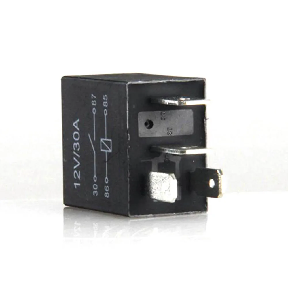 4 стежков на каждые 5 Pins 12VDC 30A Фиолетовый автомобильное реле 640W 10 55 Гц