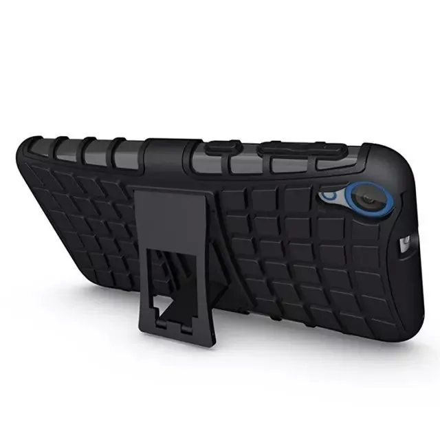 Armor Tough Rugged Shockproof Dual Layer Hybrid Hard/Soft Slim Protective Case FOR HTC desire 820 |