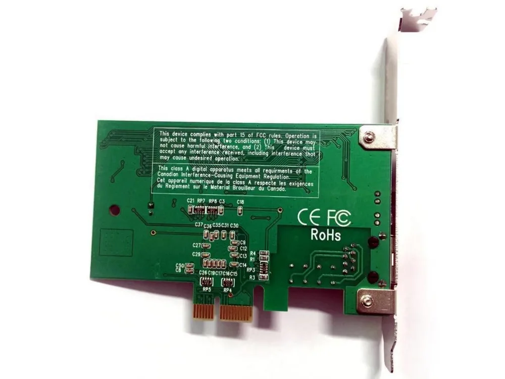 10 единиц TE110PE 1 порт E1 / T1 карта PCI E ISDN PRI PCIe TE110E|Детали устройств связи| |