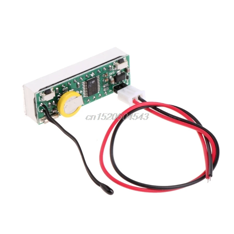 Цифровые Автомобильные светодиодные электронные часы время температура