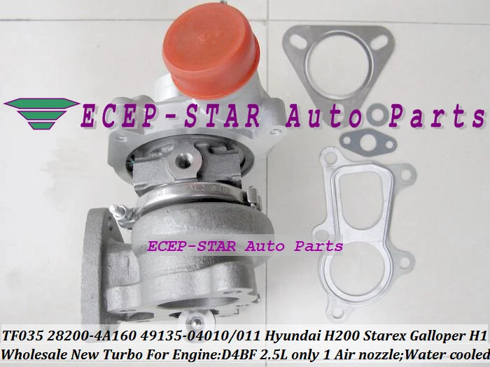 Бесплатная доставка TF035 28200 4A160 49135 04010 04011 турбо для HYUNDAI H200 Starex Galloper H1 D4BF 2.5L|turbo