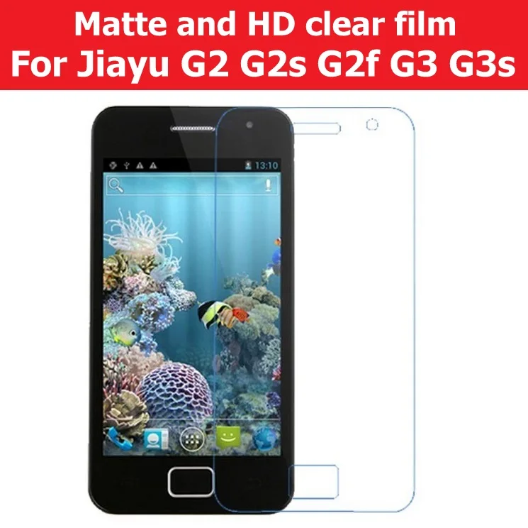 Антибликовая матовая пленка с защитой от отпечатков пальцев для Jiayu G2 G2s G2F G3 G3s HD