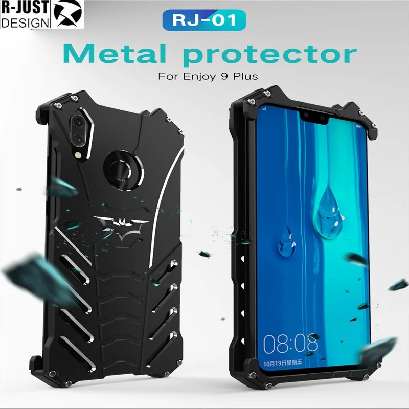 Металлический бампер серии R JUST Gundam для Huawei Y9 (2019) / Enjoy 9 Plus 8 Armor Doom алюминиевый