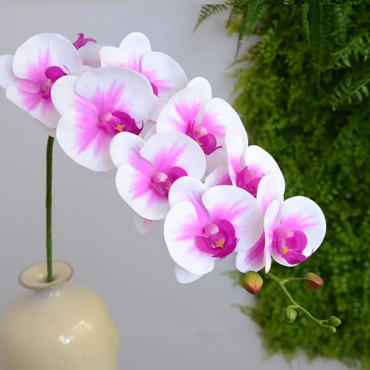 

Real touch butterfly orchid artificial flower letax orchid artificial overall floral artificial flowers for wedding