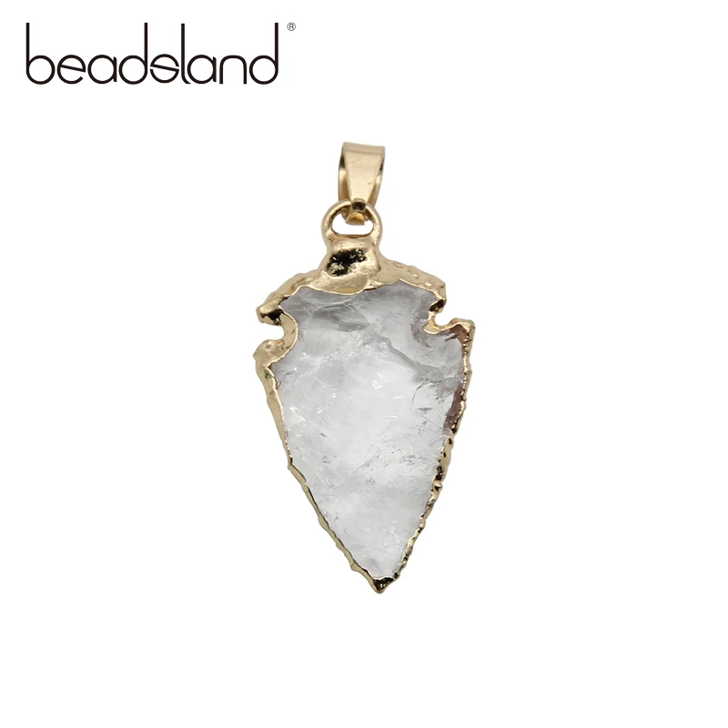 Beadsland Кристальный натуральный камень полудрагоценный наконечник стрелы из камня