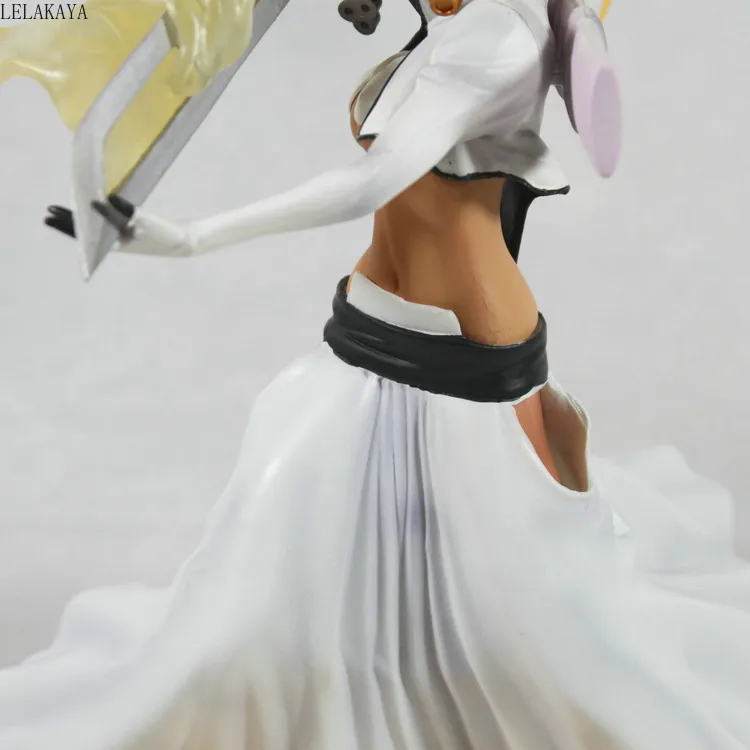 27 см Bleach Аниме Фигурка Tear Halibel Arrancar Tercera Espada 1/8 Масштаб Модель ПВХ белое платье Ver украшение подарок кукла