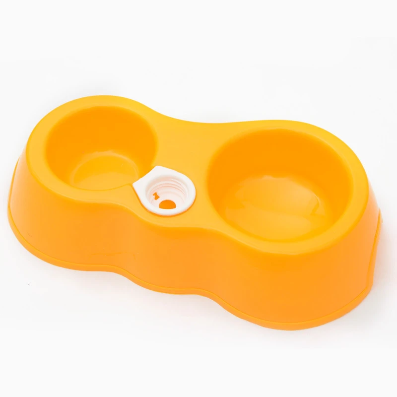 1 шт. кошки и кормушка для собак пластиковая двойная портовая автоматическая