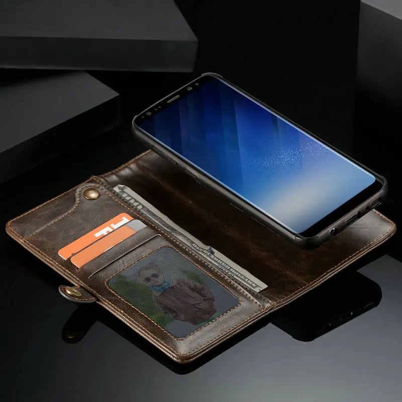 Чехол Me для samsung Galaxy S8 Plus, чехол с ремешком на запястье, Беспроводная зарядка, флип-кошелек, магнитный, все в одном, кошелек, сумка для телефона