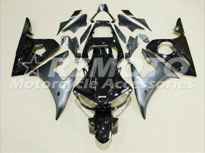 

Новый ABS мотоцикл обтекатель для YAMAHA YZF-R6 03 04 05 YZFR6 2003-2005 впрыска кузова изумительный черный ACE № 701
