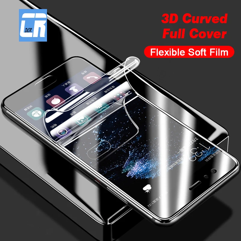 3D изогнутая ПЭТ мягкая защитная пленка на весь экран для samsung Galaxy S9 S8 Plus Note 8 S6 S7 Edge