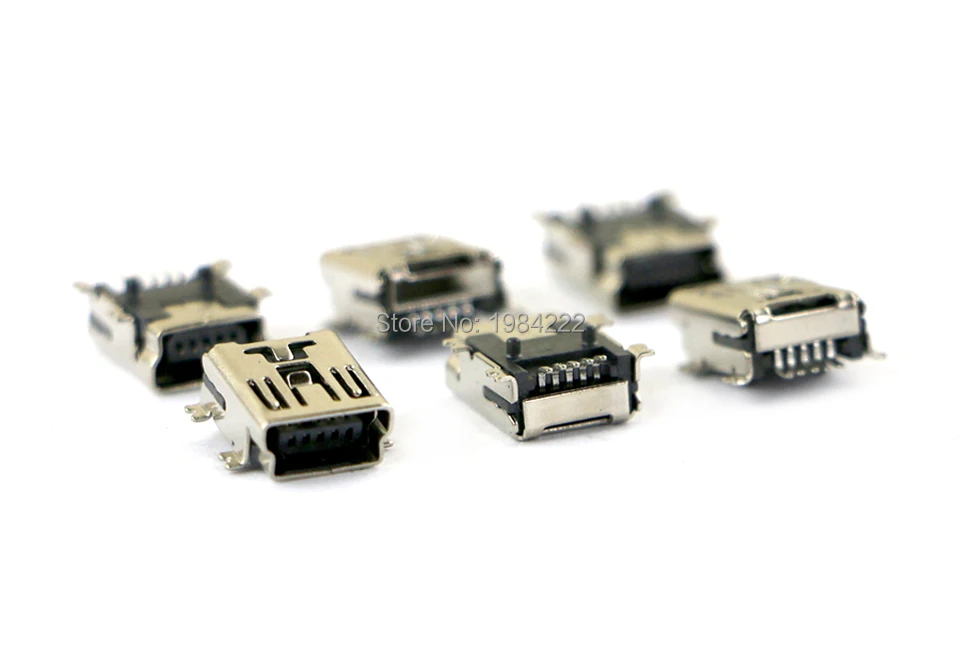 100 шт./лот мини USB порт для зарядного устройства разъем зарядки питания