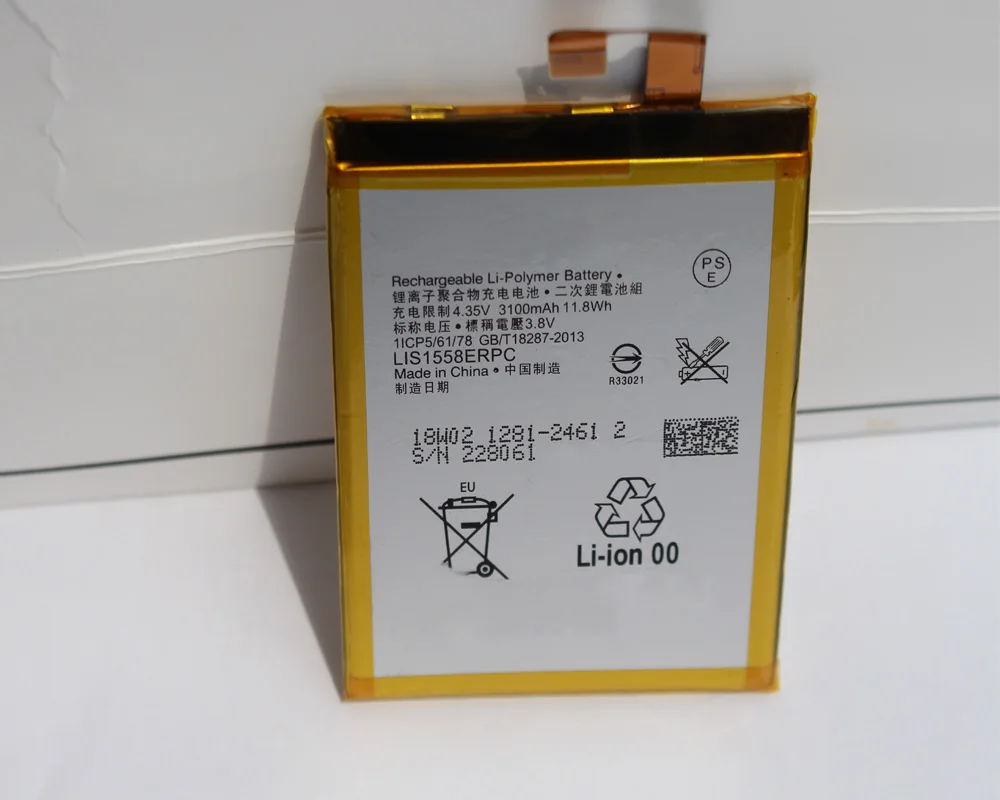 ISUNOOO сменный аккумулятор LIS1558ERPC Аккумулятор для sony Z3 L55T L55U D6653 D6633 D6643 | Мобильные