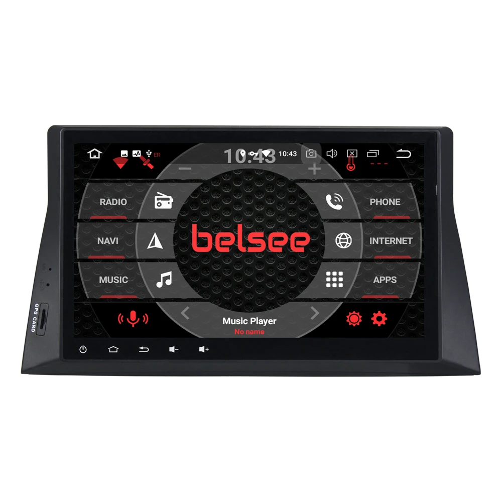 Автомагнитола Belsee на Android 9 0 для Honda Accord 8 дюймовый IPS экран 10 1 дюйма 4 Гб 64 ГБ