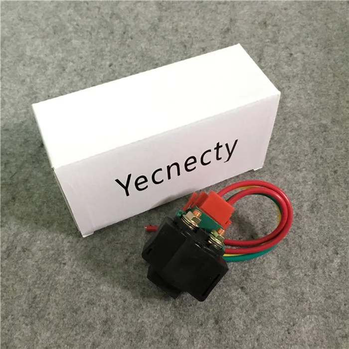 Yecnecty 1 компл. Зажигание для мотоцикла электромагнитный реле с разъемом скутер электрическая часть для Honda спада VT250 КОНЬ 400 600