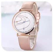 Модные парные повседневные часы MINHIN, Персонализированные бархатные наручные часы с сердцебиением, кварцевые часы для студентов