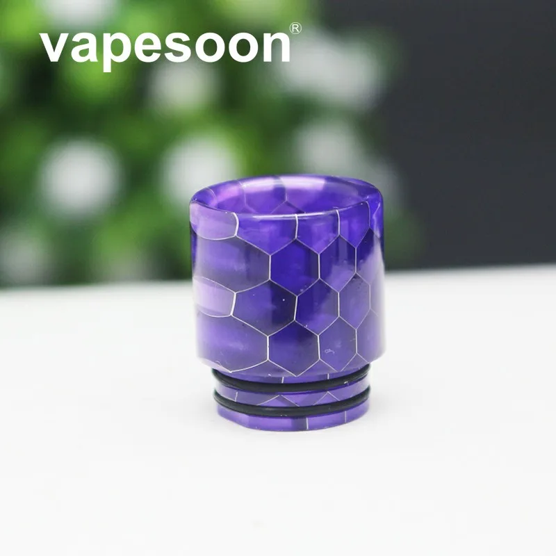 Vapesoon Смола 810 капельный наконечник для RDA распылитель с широким отверстием