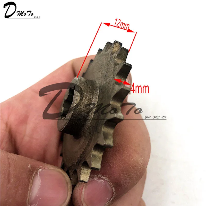 Зубчатая шестерня T8F 11 14 17 20 T зубчатая для 47cc 49cc Minimoto Mini Dirt Pit Bike Мопед