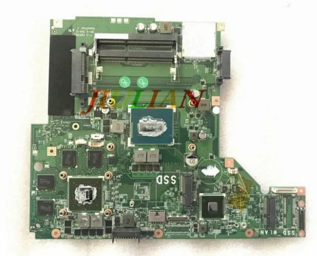 Материнская плата для материнской платы MSI GE70 MS 1759 SEE 1 0 17591 GTX860M Φ протестирована