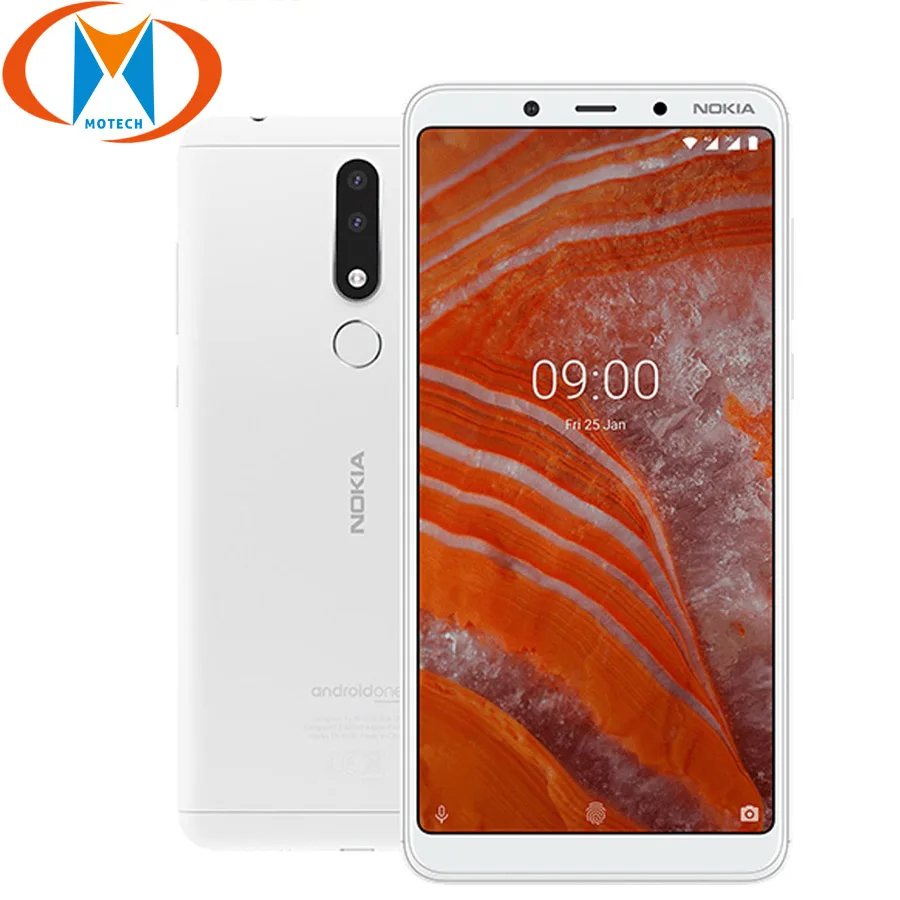 Новый оригинальный мобильный телефон 6 0 &quotNokia 3 1 Plus 4G LTE ГБ 32 две sim карты четыре