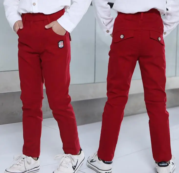 Весна 2018 Детские повседневные Костюмы для мальчиков брюки шаровары унисекс