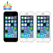 Б/у Apple Iphone 5S разблокированный сотовый телефон 4," экран 1 Гб ОЗУ 16 Гб/32 ГБ/64 Гб ПЗУ сенсорный ID отпечаток пальца