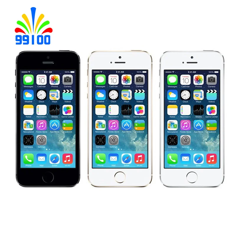 Б/у Apple Iphone 5S разблокированный сотовый телефон 4 0 &quotэкран 1 Гб оперативной памяти