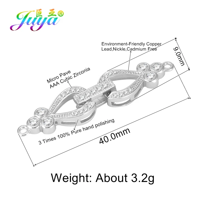 Женские застежки Juya украшение из натуральных камней и жемчуга|fastener clasp|jewelry making