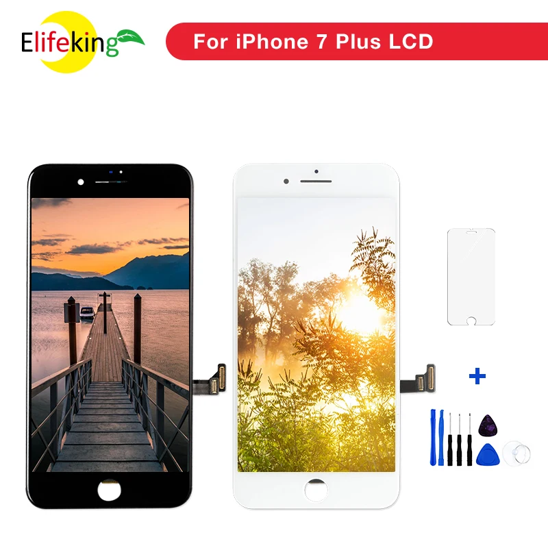 10 шт./лот 5 &quotдля iPhone 7 Plus ЖК дисплей класса AAA Замена дисплея с сенсорным экраном
