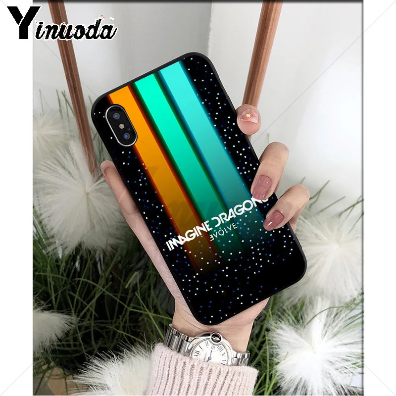 Yinuoda imagine Dragon TPU Мягкий силиконовый чехол для телефона, чехол для Apple iPhone 8 7 6 6S Plus X XS MAX 5 5S SE XR мобильных телефонов